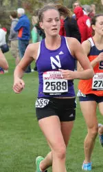 Lauren Neuschel is one of nine NU runners headed to Champaign for the 2011 Big Ten Championships.