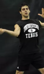 Eric Spector was 1-1 on Saturday at the Big Ten Indoor Championships.