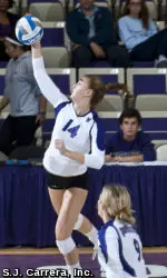 Katie Dutchman has been named the Big Ten Defensive Player and Freshman of the Week for the third consecutive time.