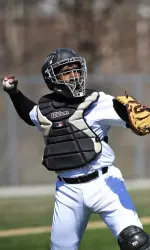 Senior catcher Geoff Rowan had two hits for the current team.