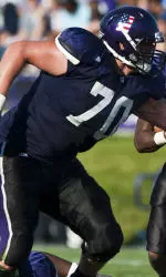 Junior offensive tackle Pat Ward received Academic All-District recognition for the second straight year.