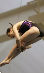 Cosima Lenz set career bests in the 3-meter and 1-meter dives to win Conference Diver of the Week recognition.