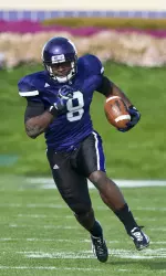 Demetrius Fields was one of four Wildcats to find the end zone in NU's 28-13 win over Minnesota.