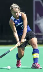 Armstrong's stellar season with a Big Ten-best 25 goals and 57 points led her to being deemed a first-team All-American in 2011.