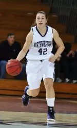Karly Roser dished out a Big Ten single-season high 13 assists in NU's win over Illinois State Thursday.