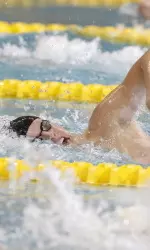 Charlie Rimkus earned a big-margin victory in the 500 free Saturday at Purdue.