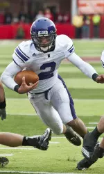 Kain Colter threw for 114 yards and a score while rushing for 57 yards and two more touchdowns Saturday at No. 9 Nebraska.