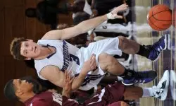 Freshman guard Dave Sobolewski scored 15 points for the Wildcats.