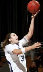 Dannielle Diamant matched her career-best with 20 points in NU's victory over Loyola Saturday.