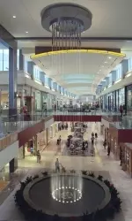 The Galleria is the fourth largest shopping center in the United States.