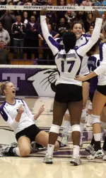 Northwestern defeated the Big Ten champions, No. 2 Nebraska, in the regular season finale on Nov. 26.