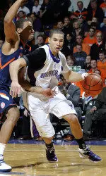 Drew Crawford hit five 3-pointers and scored 19 points in the Wildcats' win at Iowa Jan. 12.