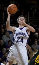 John Shurna hit four 3-pointers and scored 15 points in the Wildcats' win.