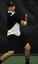Raleigh Smith finished off NU's sweep of Western Illinois when he came back from down 5-3 in the second set to close out his No. 5 singles match.
