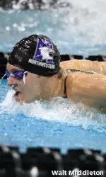 Sean Mathews is one of two Wildcats who put up top-four finishes in an event at last year's Big Ten Championships.