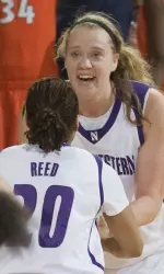 Amy Jaeschke spearheaded wins over Illinois and Ohio State last week, hitting the last-second game-winner in a one-point win vs. the Illini Thursday.