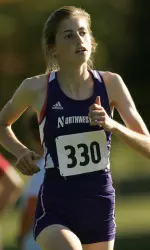 Freshman Nicole Oliver claimed first place in the 5K at the Chicagoland Championships with a time of 17:39.44.