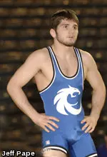 Brandon Precin captured the 55-kg championship at the 2011 ASICS University Nationals Saturday in Akron.