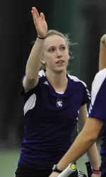 Sophomore Kate Turvy received her first All-Big Ten accolade Thursday, joining Maria Mosolova, Belinda Niu and Brittany Wowchuk as all-conference selections.