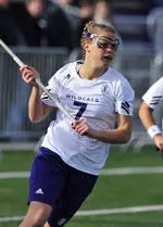 Erin Fitzgerald finished with a goal and an assist to help the Wildcats past the Cavaliers in NU's regular-season finale.