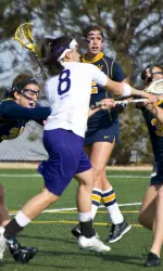 Freshman Kara Mupo picked up ALC Rookie of the Week honors for her performance in NU's 12-10 win over Duke.