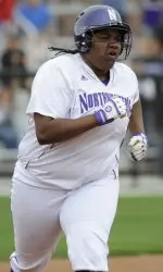 Michelle Batts' fourth-inning grand slam gave Northwestern the lead Tuesday against DePaul.