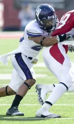Jordan Mabin, who has 37 career starts at cornerback entering 2011, is one of NU's four senior captains this season.