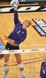 Reigning Big Ten Offensive Player of the Week Stephanie Holthus and the Wildcats won the Chicago Challenge last year on DePaul's home court.