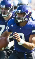 Kain Colter ran for three touchdowns and 109 yards Saturday against Eastern Illinois.