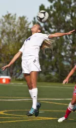 Sami Schrakamp assisted on Northwestern's goal Sunday, the second point of her collegiate career.