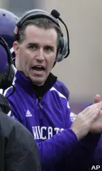 Head football coach Pat Fitzgerald is one of eight NU administrators, coaches and student-athletes who lend their voices to Northwestern's It Gets Better Project video.