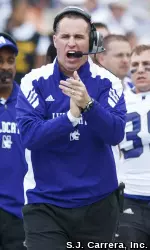 Pat Fitzgerald has led NU to an 8-4 record in Big Ten road games since the start of 2008.