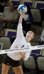For the second-straight tournament, Stephanie Holthus earned MVP honors.