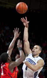 Drew Crawford keyed a Northwestern win from 17 points down at Michigan as a freshman.