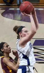 Kendall Hackney and the Wildcats visit Columbus for a 6 p.m. CT showdown with Ohio State.