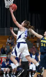 Freshman Karly Roser and the Wildcats travel north to Madison to face UW Sunday. NU is 6-2 on the road this season.