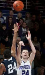 John Shurna posted 17 points and eight rebounds in Sunday's win over Penn State.