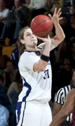 Dannielle Diamant tied a career-high with 20 points in NU's win at Indiana Sunday.