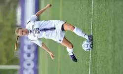 Senior Bri Westlund is one of five Minnesota natives on this year's roster.