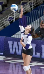 Savannah Paffen led the Wildcats with a career-high 13 kills against the Wolverines.