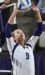 Madalyn Shalter matched her season high with 54 assists against the Illini.