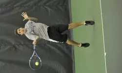 Raleigh Smith teamed with Spencer Wolf to advance in the doubles draw.