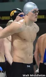 Sophomore Matthew Margritier won both the 50 and 100 freestyle races Friday at Eastern Michigan.
