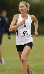 Michelle Moriset led Northwestern in its seventh-place effort at the Big Ten Championships, matching its highest finish since 2002.