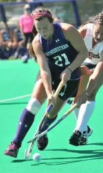 Tara Puffenberger posted her second hat trick of the season.