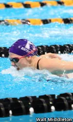 Senior Meredith King enters her final TYR Invitational at Northwestern this weekend.