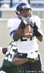 Jared Carpenter made his first-career interception Saturday and had two pass breakups on Michigan State's final drive.