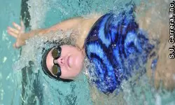 Shelly Patton picked up Northwestern's first NCAA 'B' consideration time of the season in the 400 IM Saturday night.
