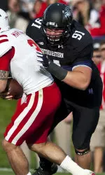 Brian Arnfelt (pictured) and Patrick Ward were voted to the Capital One Academic All-District V Team.