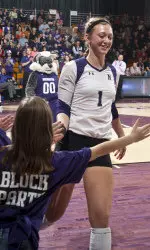Stephanie Holthus was named to the 2012 AVCA All-America Third Team.